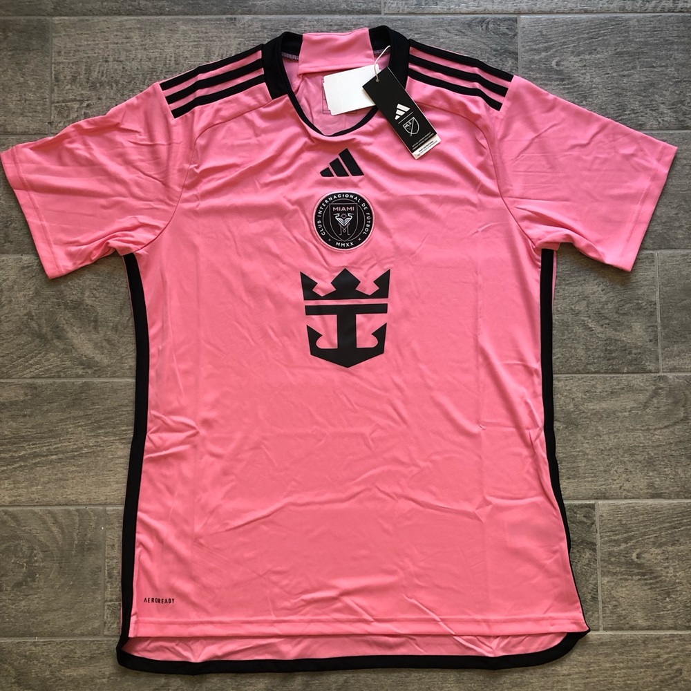 New Adidas x Inter Miami CF Messi Jersey 24/25 Home Authentic Jersey Men Size XL